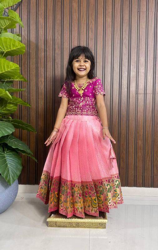 kids lehenga choli silk Kids fashion market in Hyderabad